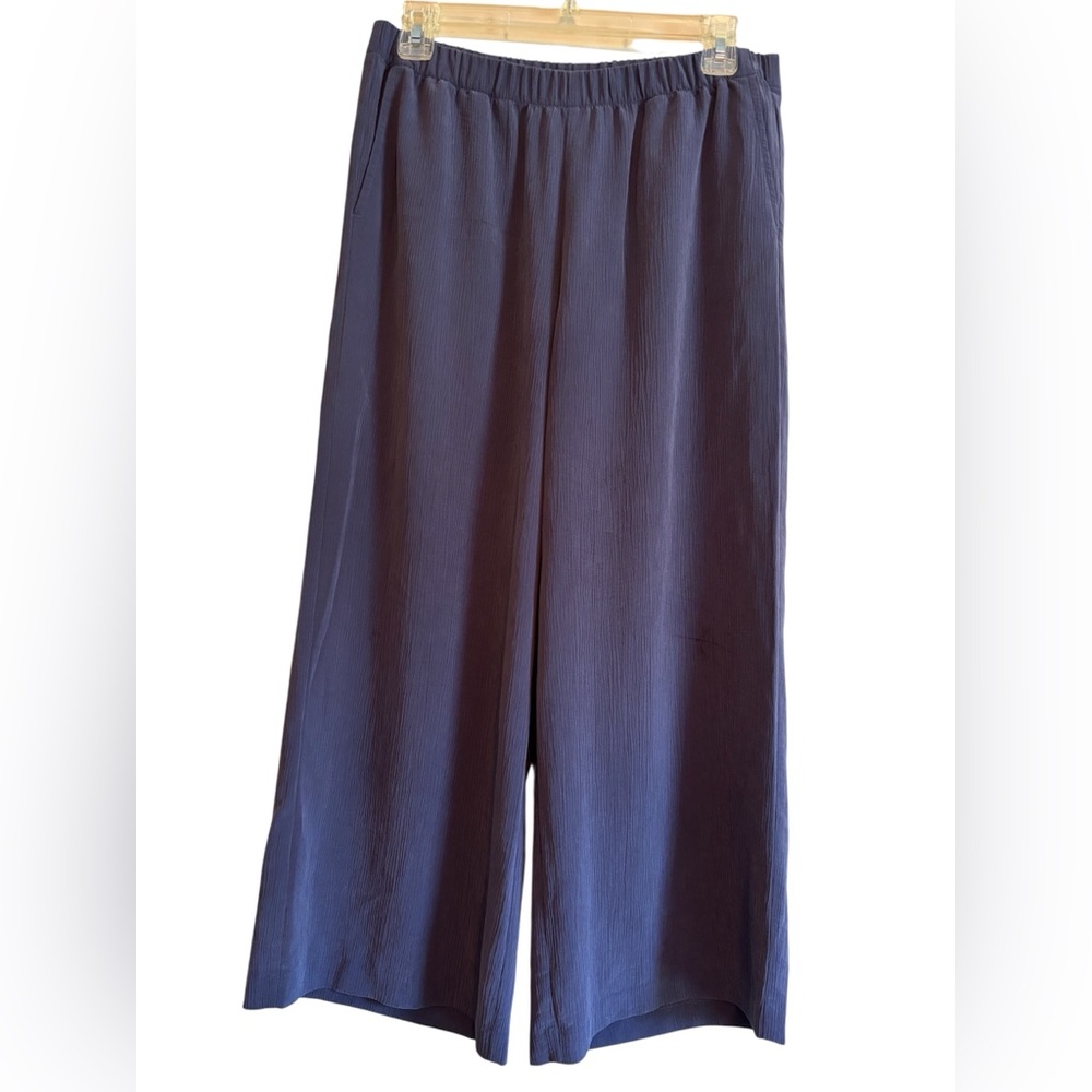 J Jill Purejill pants cropped wide leg size small - Picture 2 of 7